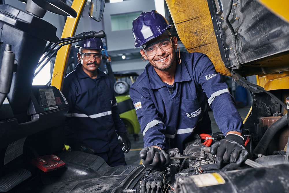 manutenção preventiva equipamentos logística